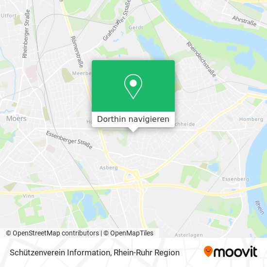 Schützenverein Information Karte