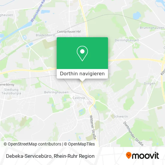 Debeka-Servicebüro Karte