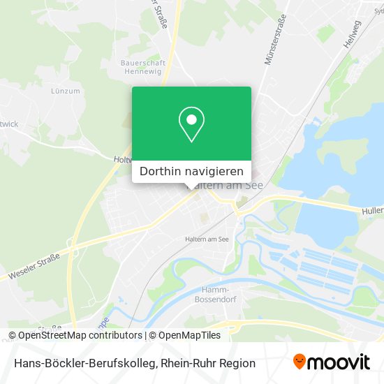 Hans-Böckler-Berufskolleg Karte