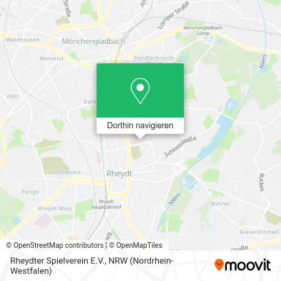 Rheydter Spielverein E.V. Karte