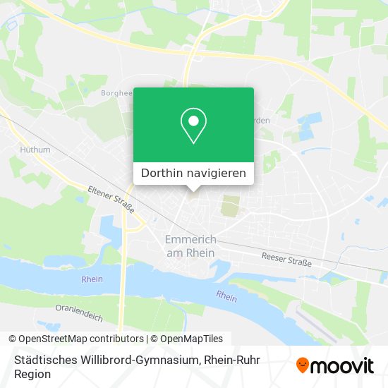 Städtisches Willibrord-Gymnasium Karte
