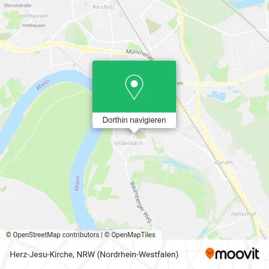 Herz-Jesu-Kirche Karte