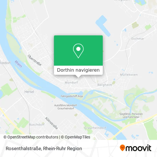 Rosenthalstraße Karte