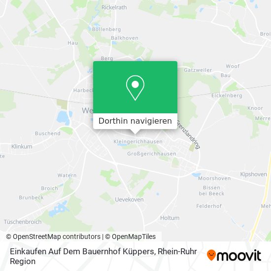 Einkaufen Auf Dem Bauernhof Küppers Karte