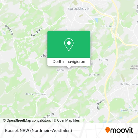 Bossel Karte