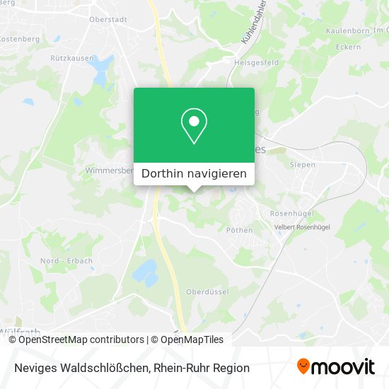 Neviges Waldschlößchen Karte