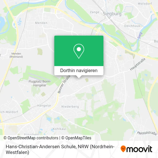 Hans-Christian-Andersen Schule Karte