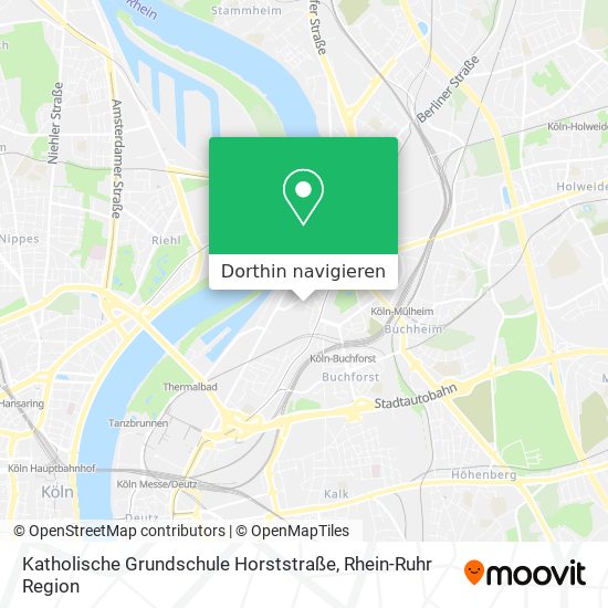 Katholische Grundschule Horststraße Karte