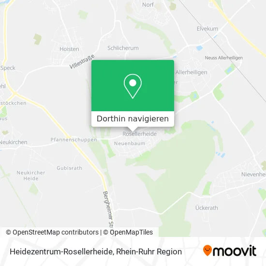 Heidezentrum-Rosellerheide Karte