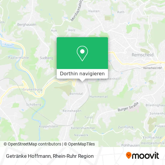 Getränke Hoffmann Karte