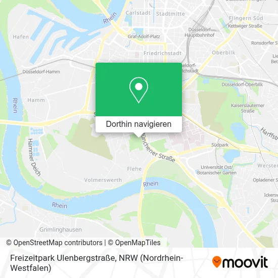 Freizeitpark Ulenbergstraße Karte