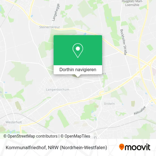 Kommunalfriedhof Karte