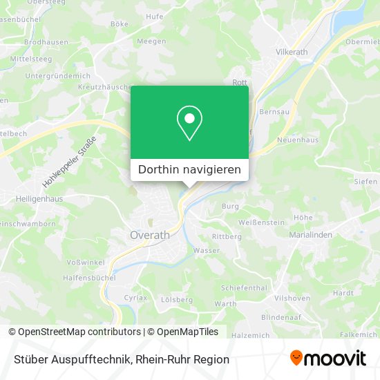 Stüber Auspufftechnik Karte