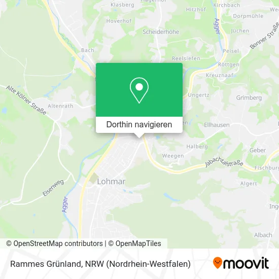 Rammes Grünland Karte