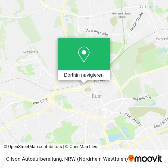 Cilson Autoaufbereitung Karte