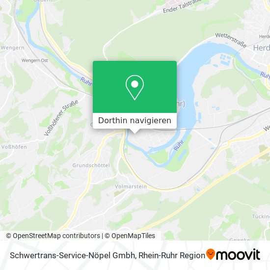 Schwertrans-Service-Nöpel Gmbh Karte