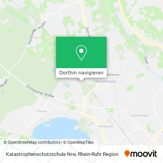 Katastrophenschutzschule Nrw Karte