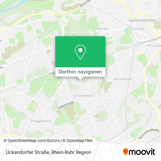 Ückendorfer Straße Karte