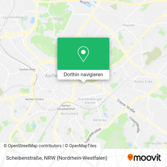 Scheibenstraße Karte