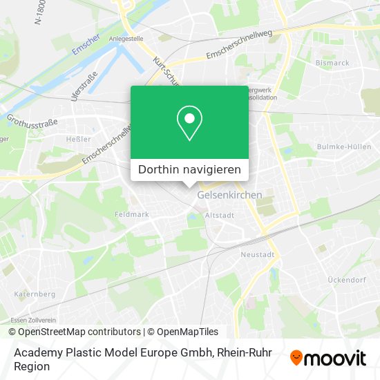 Academy Plastic Model Europe Gmbh Karte