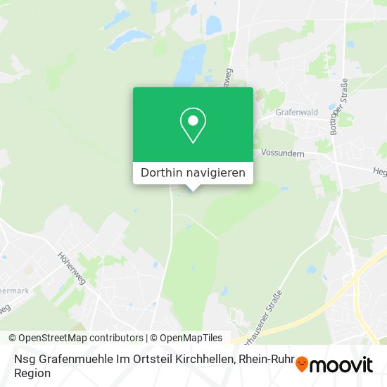 Nsg Grafenmuehle Im Ortsteil Kirchhellen Karte