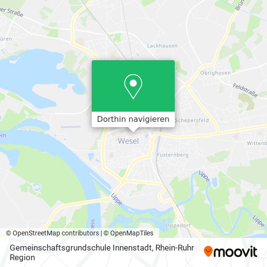 Gemeinschaftsgrundschule Innenstadt Karte