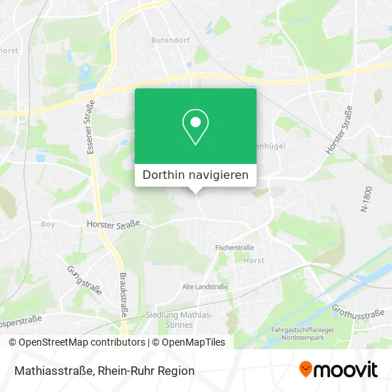Mathiasstraße Karte
