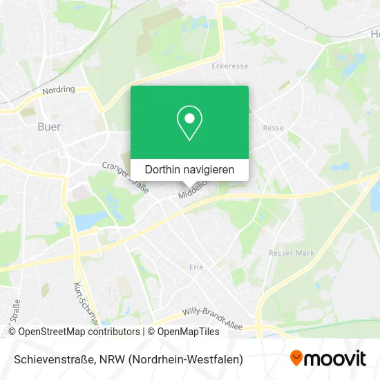 Schievenstraße Karte