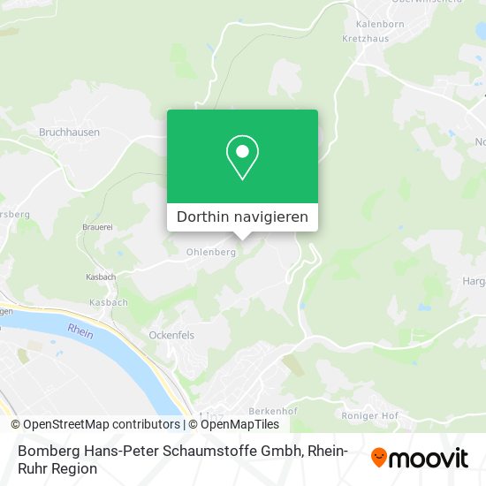 Bomberg Hans-Peter Schaumstoffe Gmbh Karte