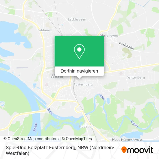 Spiel-Und Bolzplatz Fusternberg Karte