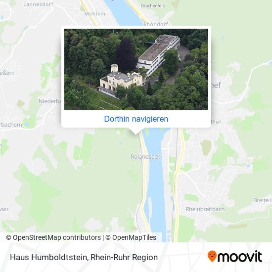 Haus Humboldtstein Karte