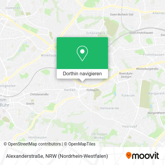 Alexanderstraße Karte