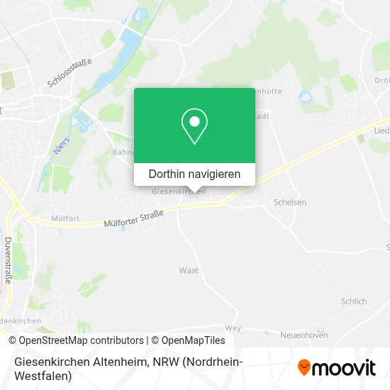 Giesenkirchen Altenheim Karte