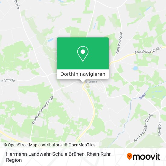 Hermann-Landwehr-Schule Brünen Karte