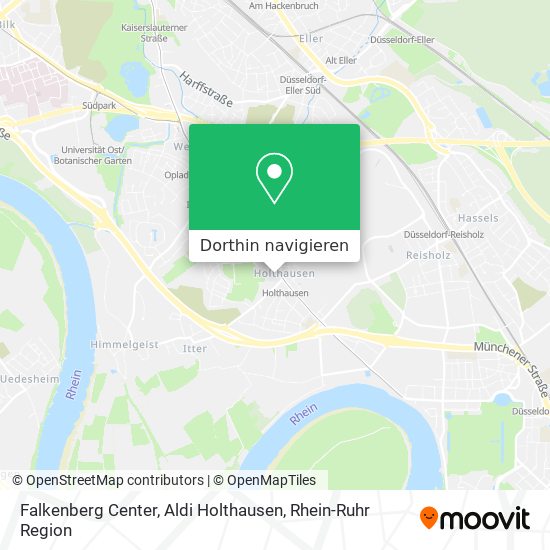 Falkenberg Center, Aldi Holthausen Karte