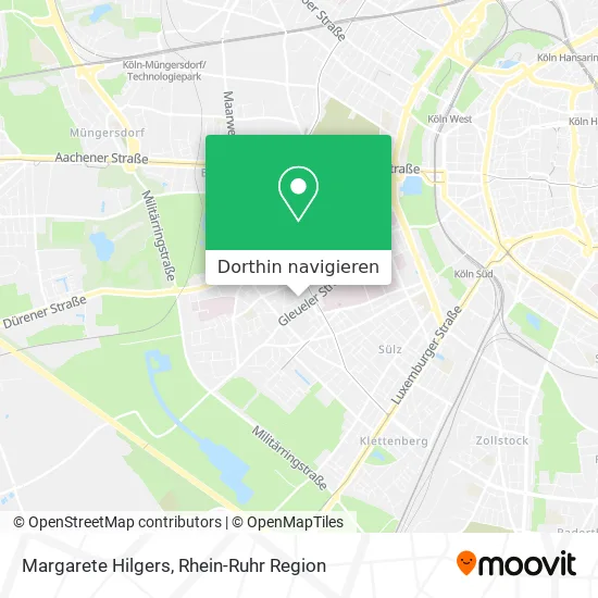 Margarete Hilgers Karte