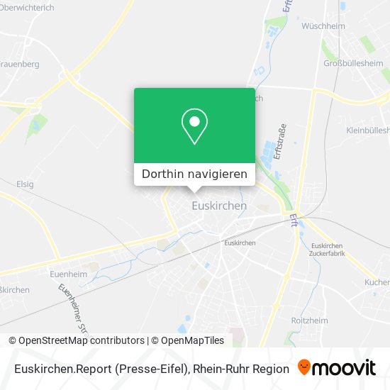 Euskirchen.Report (Presse-Eifel) Karte