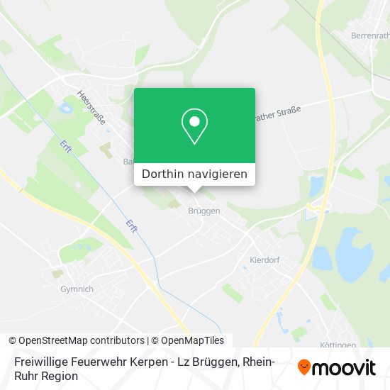 Freiwillige Feuerwehr Kerpen - Lz Brüggen Karte