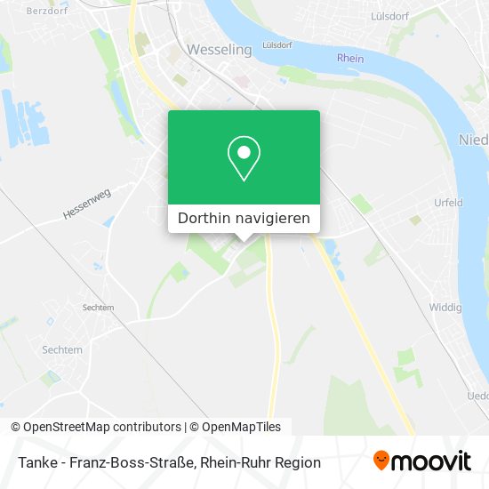 Tanke - Franz-Boss-Straße Karte