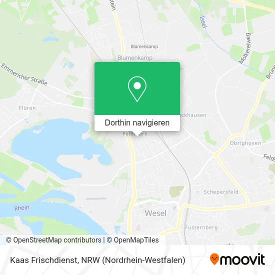 Kaas Frischdienst Karte