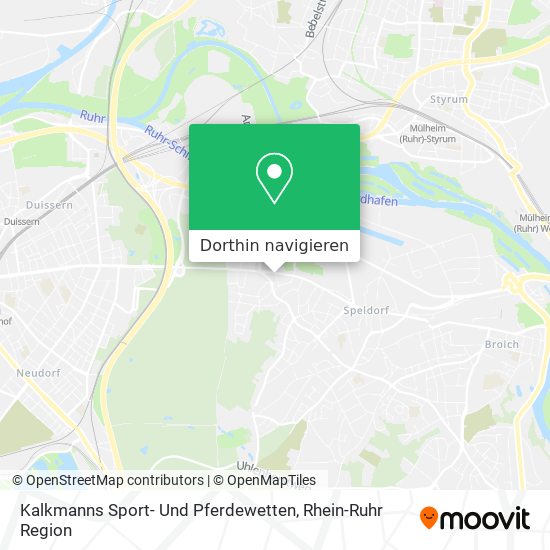 Kalkmanns Sport- Und Pferdewetten Karte