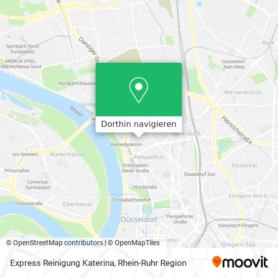 Express Reinigung Katerina Karte