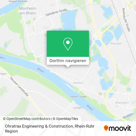 Ohratrax Engineering & Construction Karte