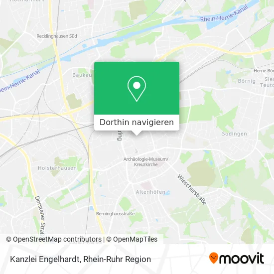 Kanzlei Engelhardt Karte