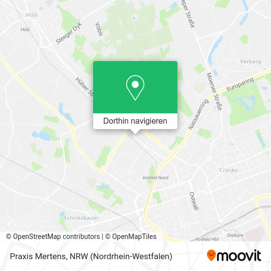 Praxis Mertens Karte