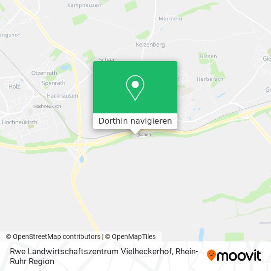 Rwe Landwirtschaftszentrum Vielheckerhof Karte