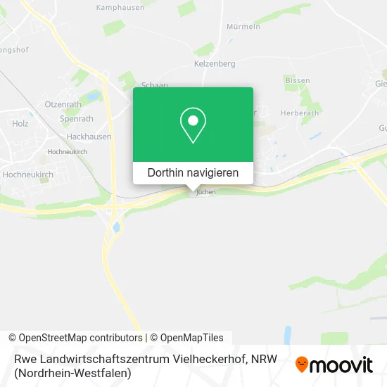 Rwe Landwirtschaftszentrum Vielheckerhof Karte