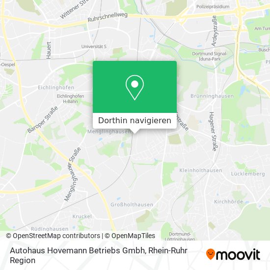 Autohaus Hovemann Betriebs Gmbh Karte