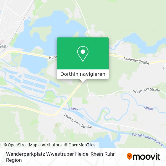 Wanderparkplatz Wwestruper Heide Karte