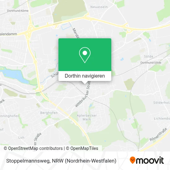 Stoppelmannsweg Karte